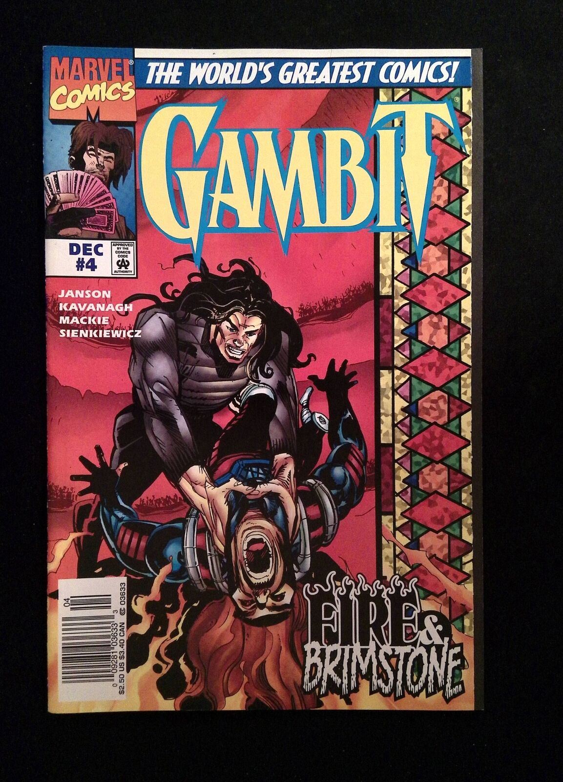 Gambit #4 (2ND SERIES) MARVEL Comics 1997 VF+ NEWSSTAND