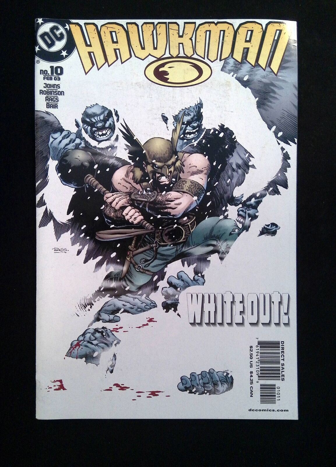 Hawkman #10 (4TH SERIES) DC Comics 2003 VF-