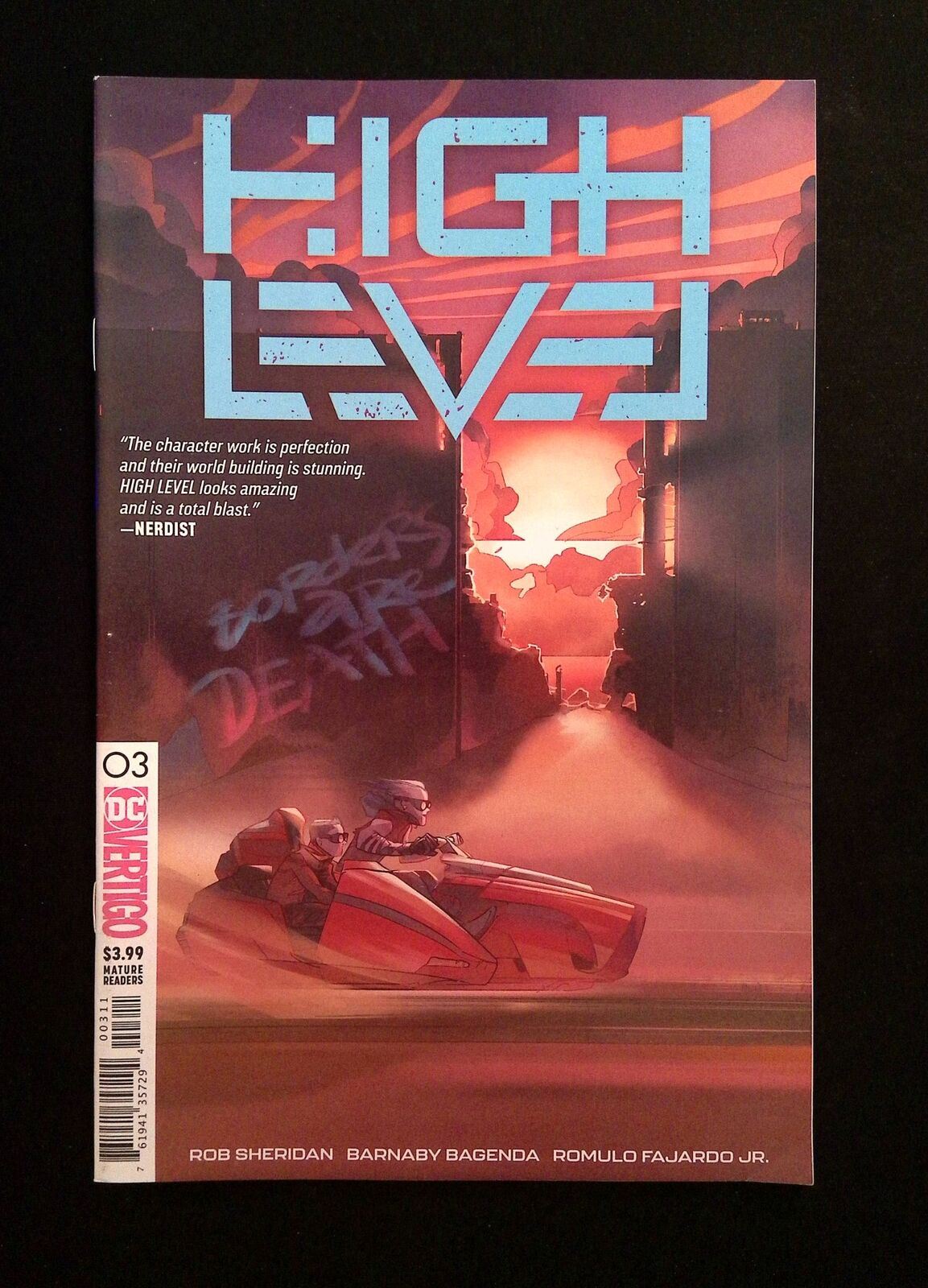 High Level #3  DC/VERTIGO Comics 2019 VF/NM