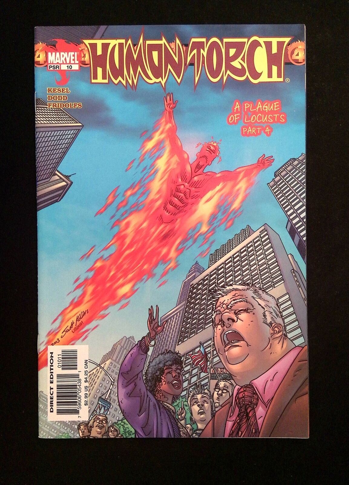 Human Torch #10 (2ND SERIES) MARVEL Comics 2004 NM-