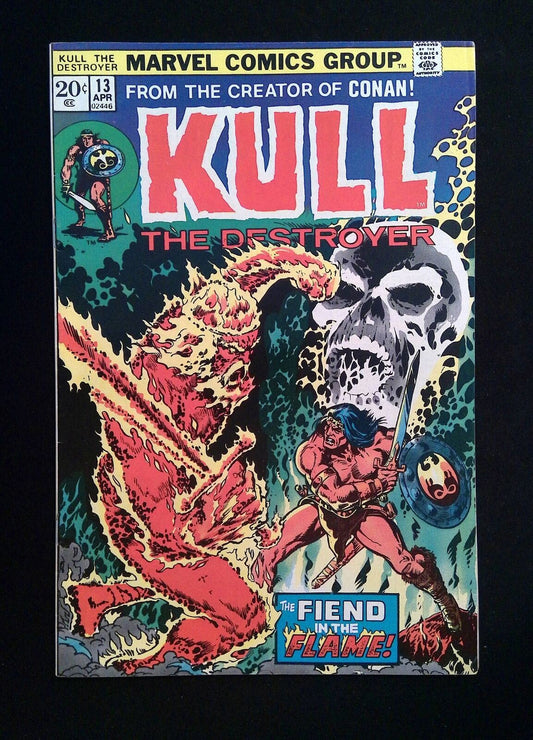 Kull the Conqueror #13  MARVEL Comics 1974 VF