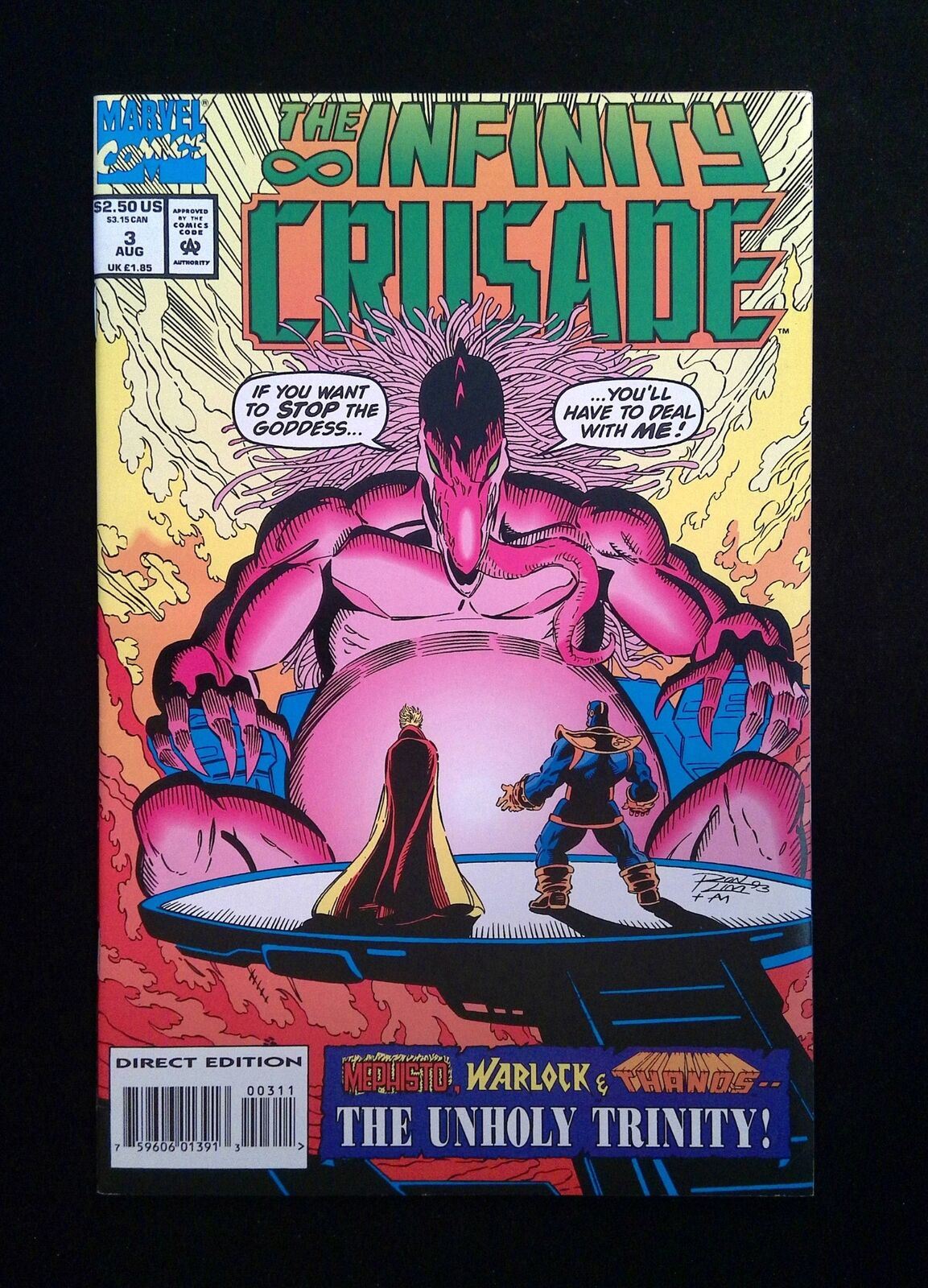 Infinity Crusade #3  MARVEL Comics 1993 VF/NM