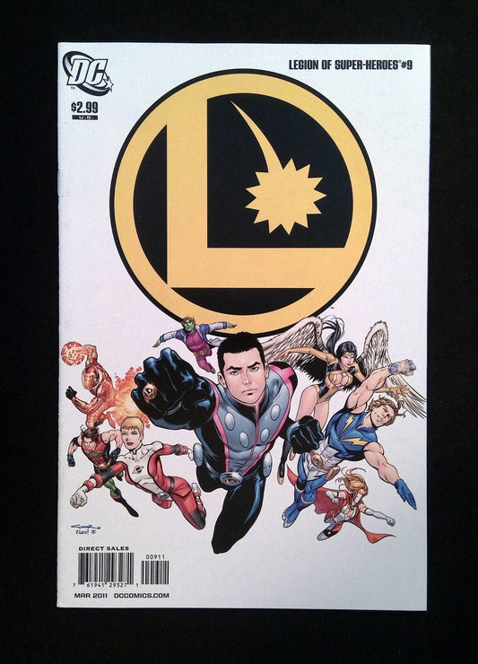 Legion of Super-Heroes #9 (6TH SERIES) DC Comics 2011 VF/NM