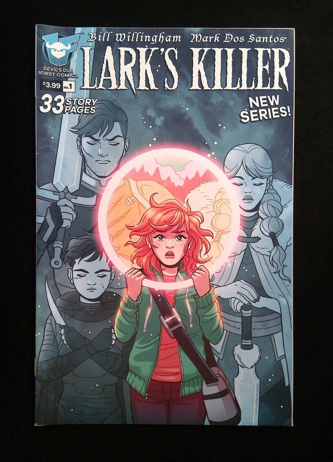 Lark's Killer #1C  Devil's Due Comics 2017 VF+  Ganucheau Variant