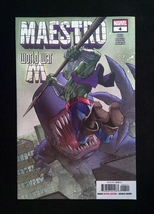 Maestro World War M #4  Marvel Comics 2022 NM