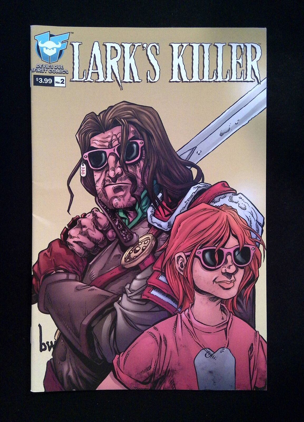 Lark's Killer #2C  Devil's Due Comics 2017 VF+  Willingham Variant