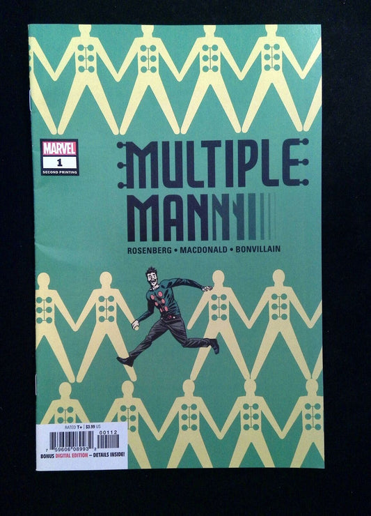 Multiple Man #1D  MARVEL Comics 2018 VF+  Martin Variant