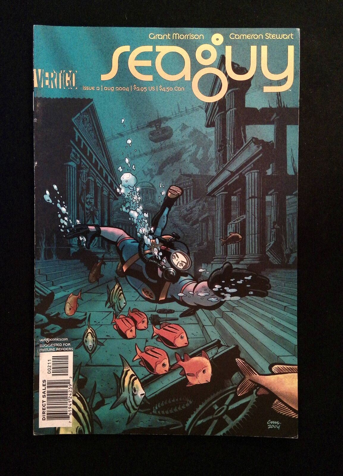 Seaguy #2  DC/VERTIGO Comics 2004 VF+