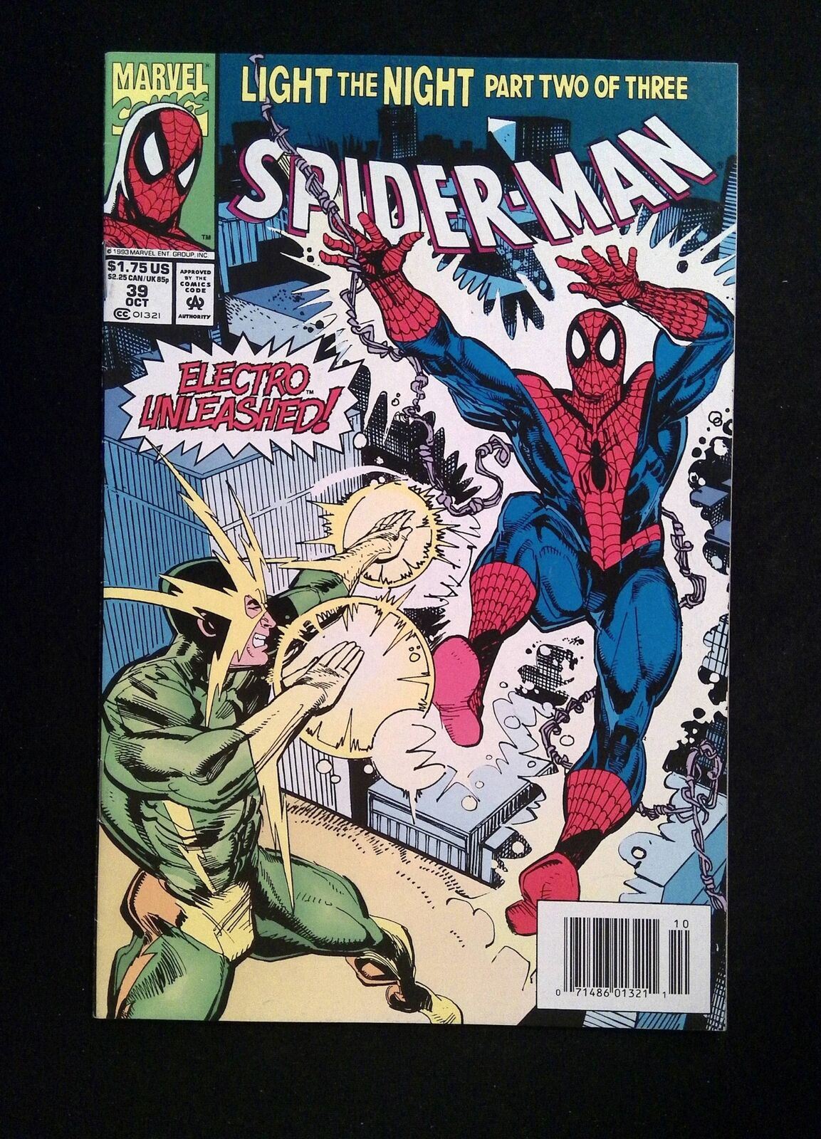 Spider-Man #39  Marvel Comics 1993 VF+ Newsstand