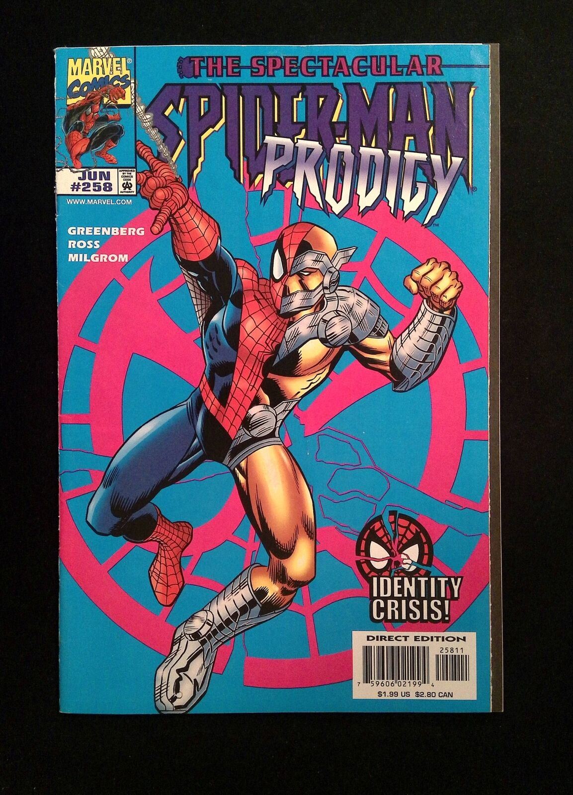 Spectacular Spider-Man #258  MARVEL Comics 1998 VF+