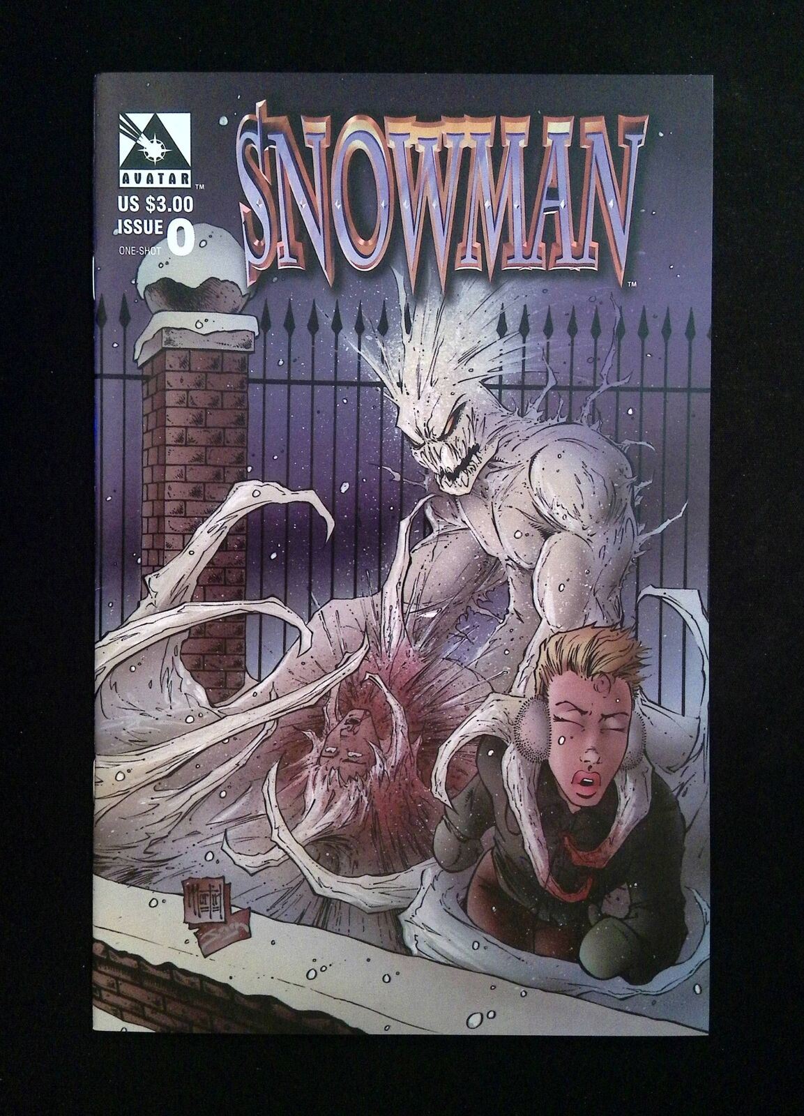 Snowman #0 (2ND SERIES) AVATAR Comics 1997 NM-