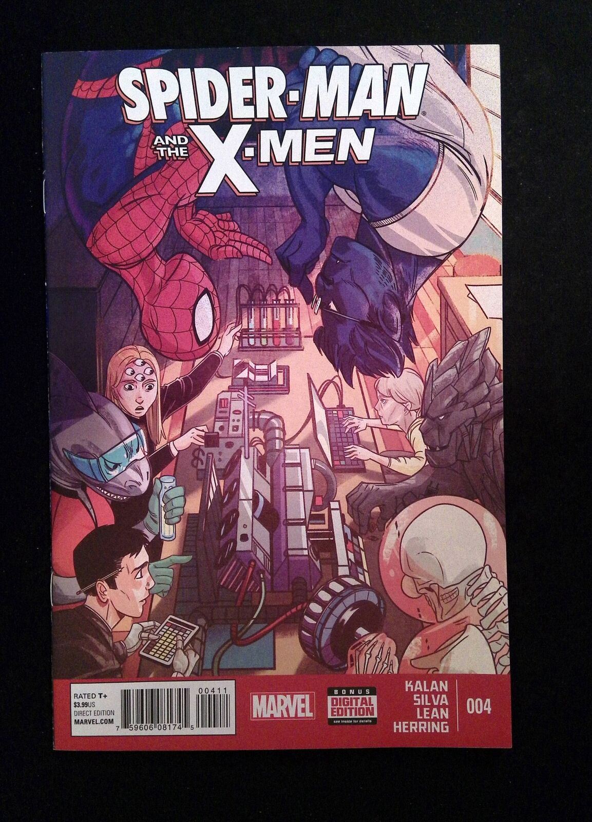 Spider-Man And The X-Men #4  Marvel Comics 2015 VF/NM