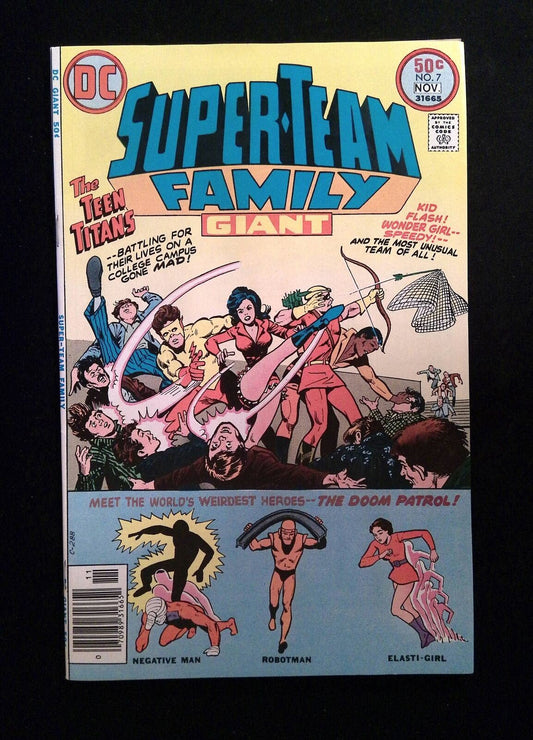 Super-Team Family #7  DC Comics 1976 VF- NEWSSTAND