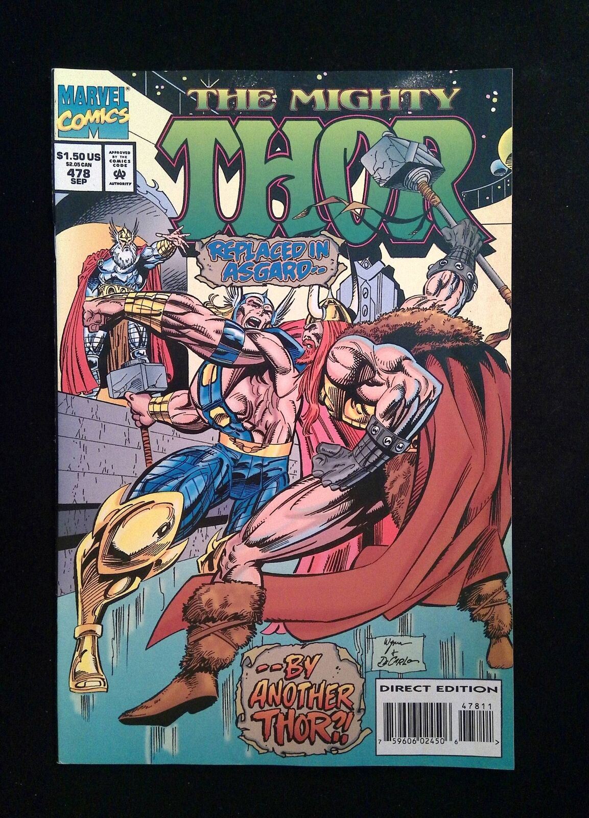 Thor #478  Marvel Comics 1994 VF+