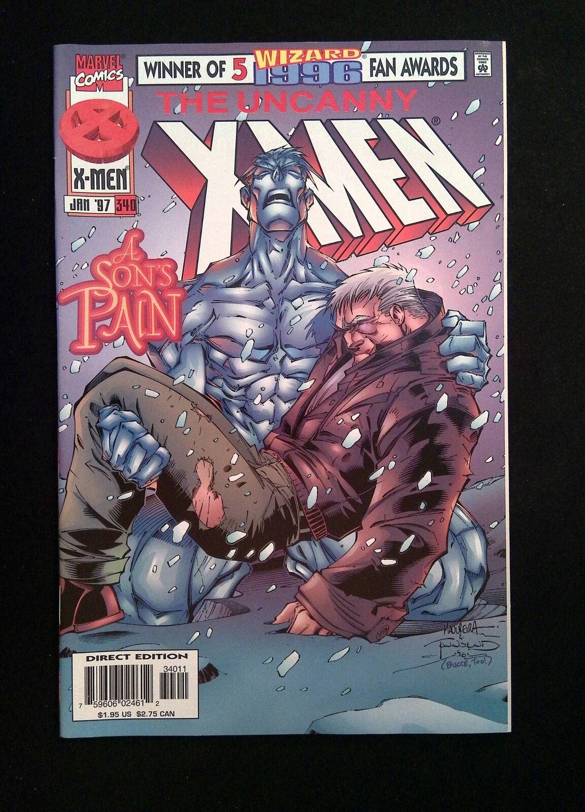 Uncanny X-Men #340  Marvel Comics 1997 VF/NM