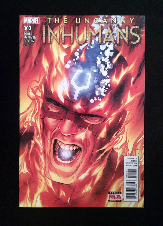 Uncanny Inhumans #3  MARVEL Comics 2016 NM