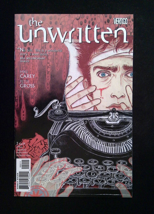 Unwritten #2  DC/VERTIGO Comics 2009 NM