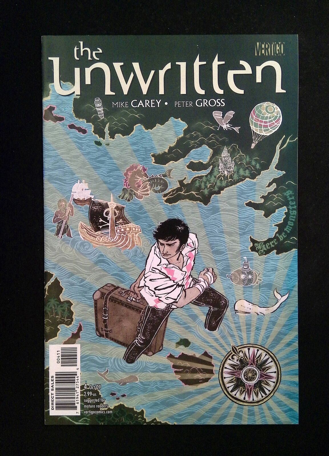 Unwritten #4  DC/VERTIGO Comics 2009 NM-