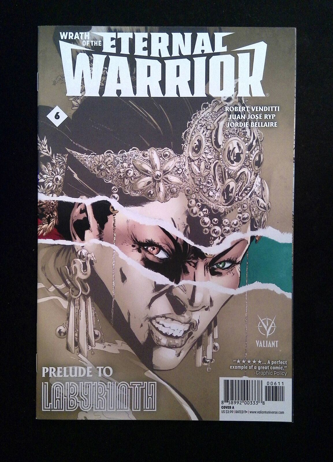 Wrath Of The Eternal Warrior #6  VALIANT Comics 2016 NM