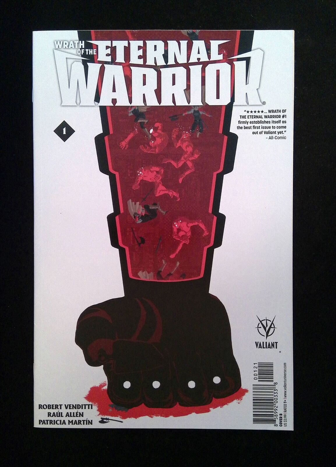 Wrath Of The Eternal Warrior #1B  VALIANT Comics 2015 VF/NM  ALLEN VARIANT