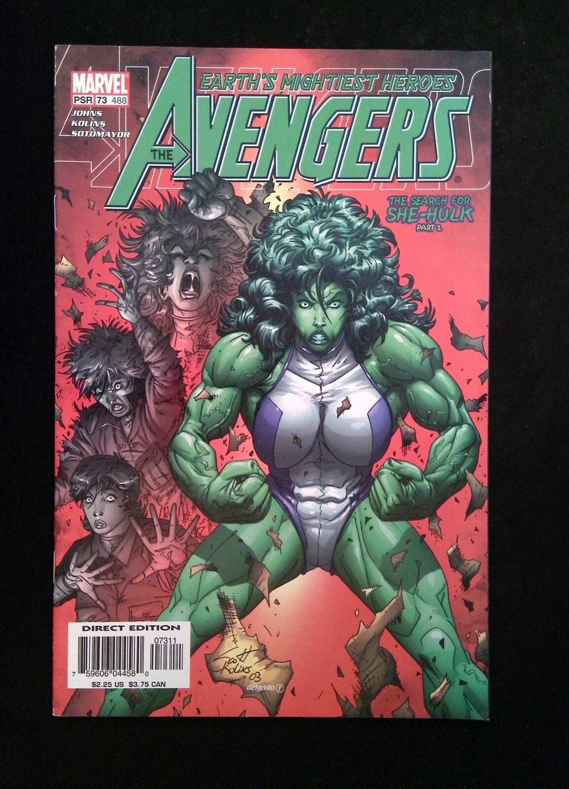 Avengers #73 (3rd Series) Marvel Comics 2003 VF+