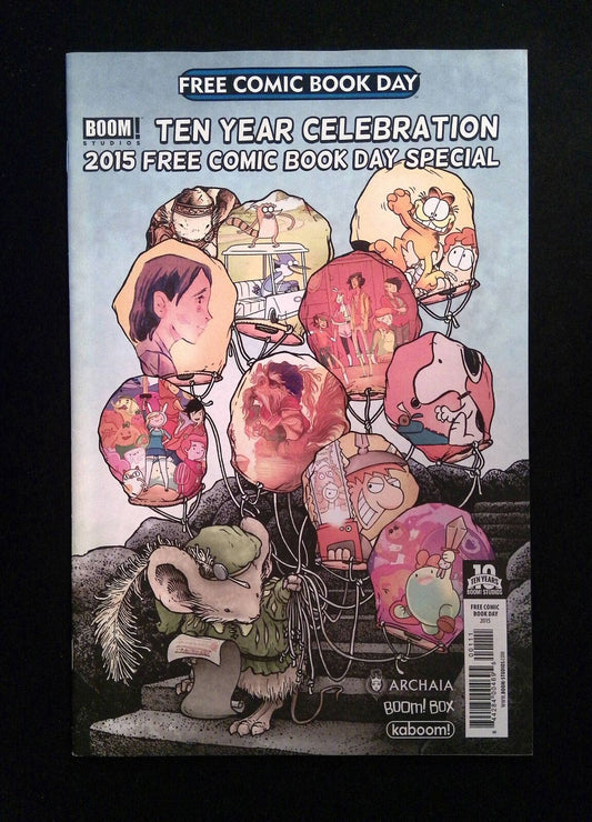 Boom! Studios Ten Year Celebration FCBD #2015  BOOM STUDIOS Comics 2015 NM-