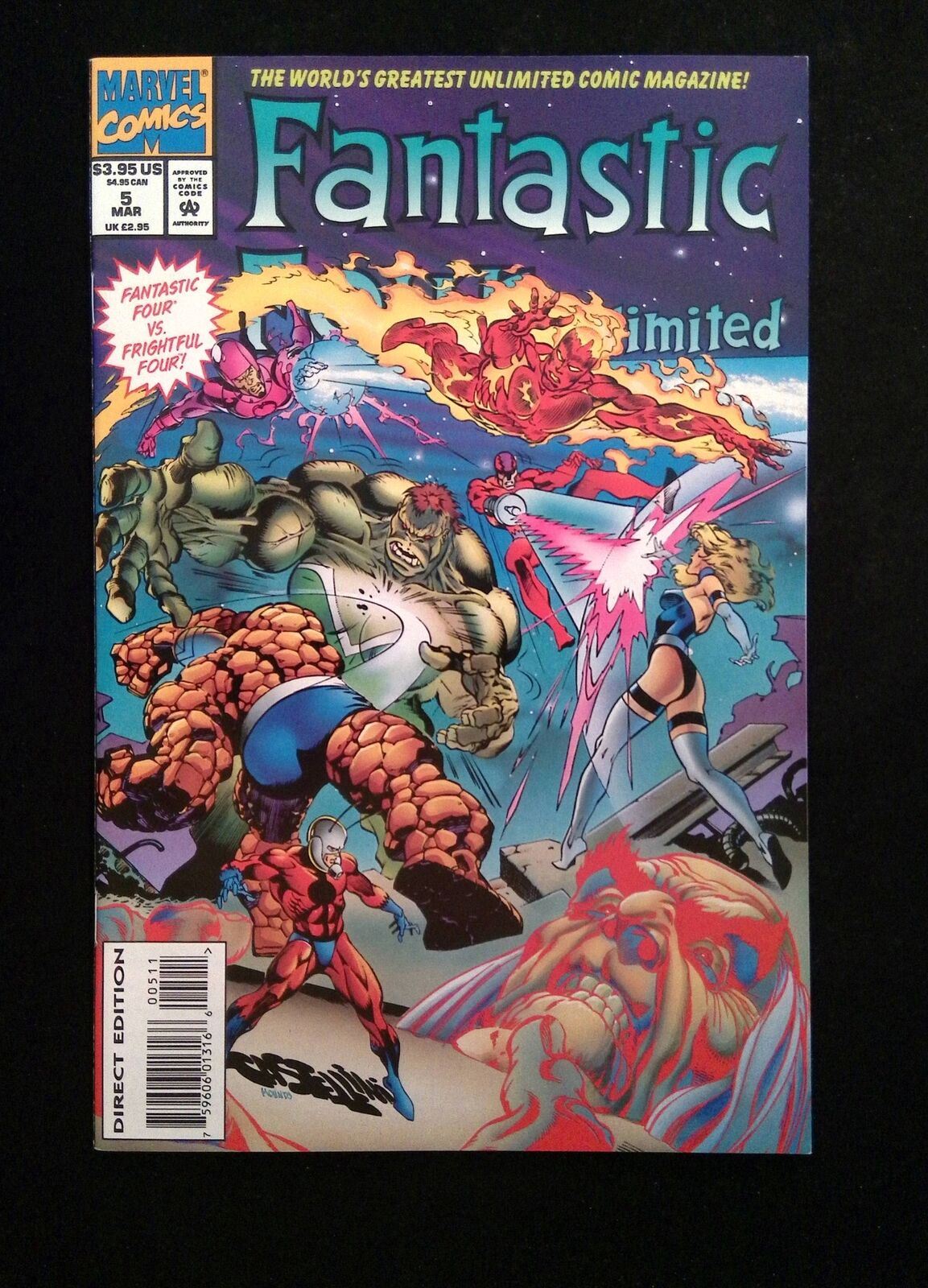 Fantastic #5  Marvel Comics 1994 VF+