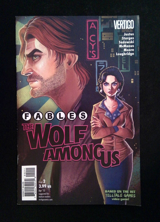 Fables The Wolf Among Us #2  DC Comics 2015 NM-