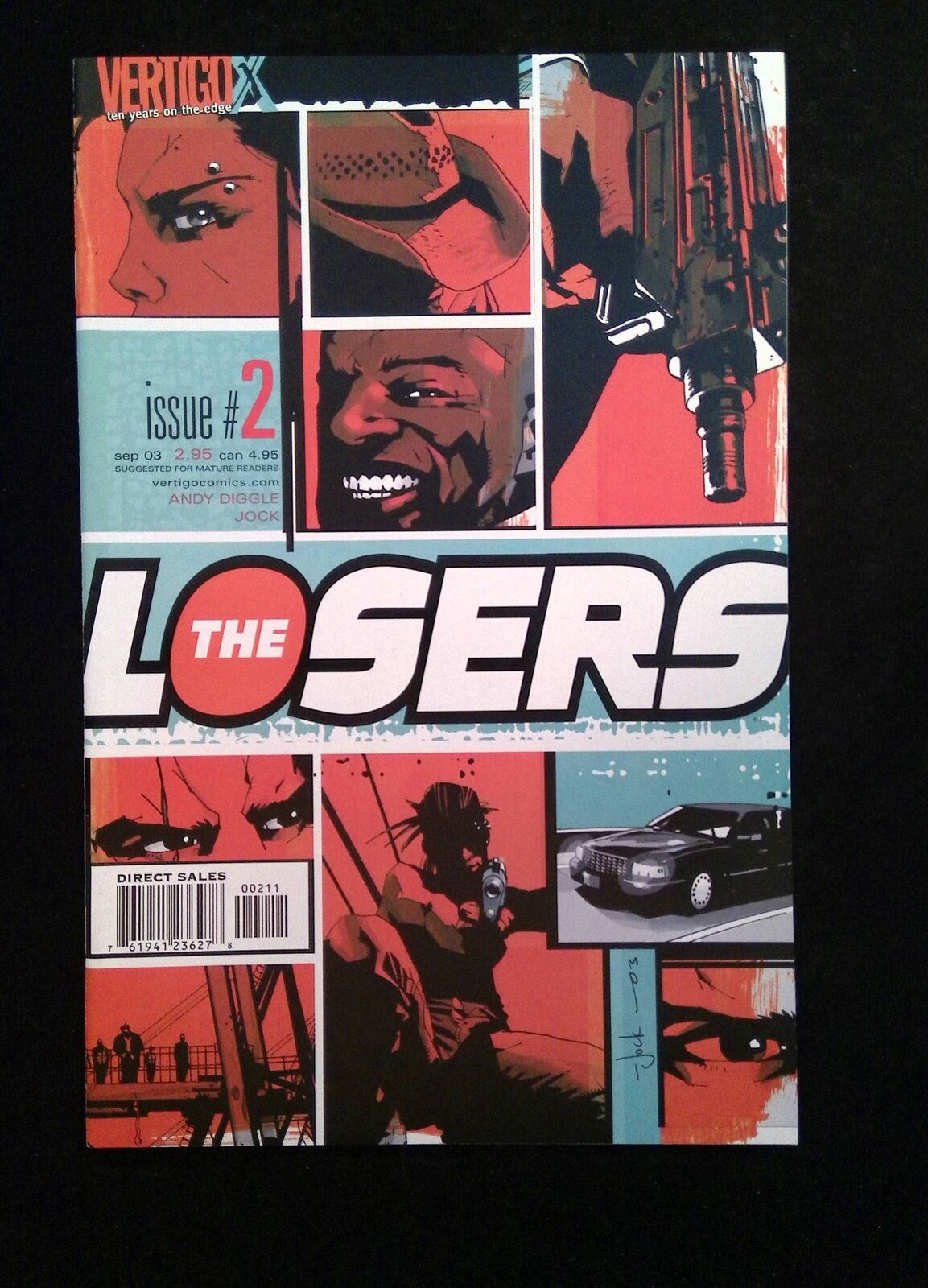 Losers #2  Vertigo Comics 2003 NM-