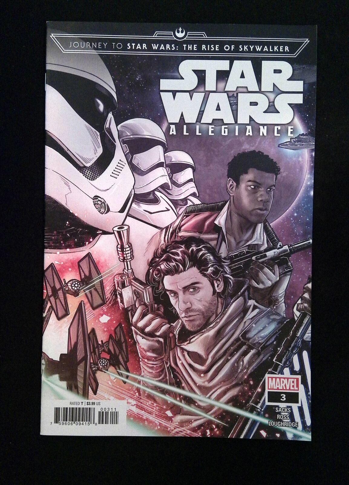 Journey  to Star Wars  Rise  of Skywalker Allegiance #3  MARVEL Comics 2019 NM-