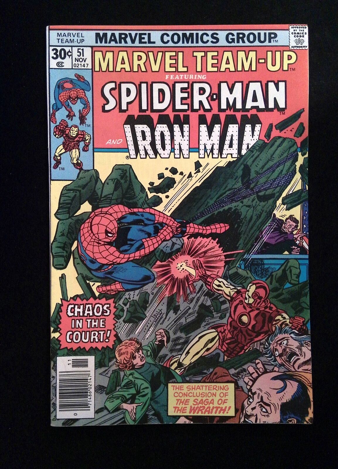 Marvel Team-Up #51  MARVEL Comics 1976 VF+ NEWSSTAND