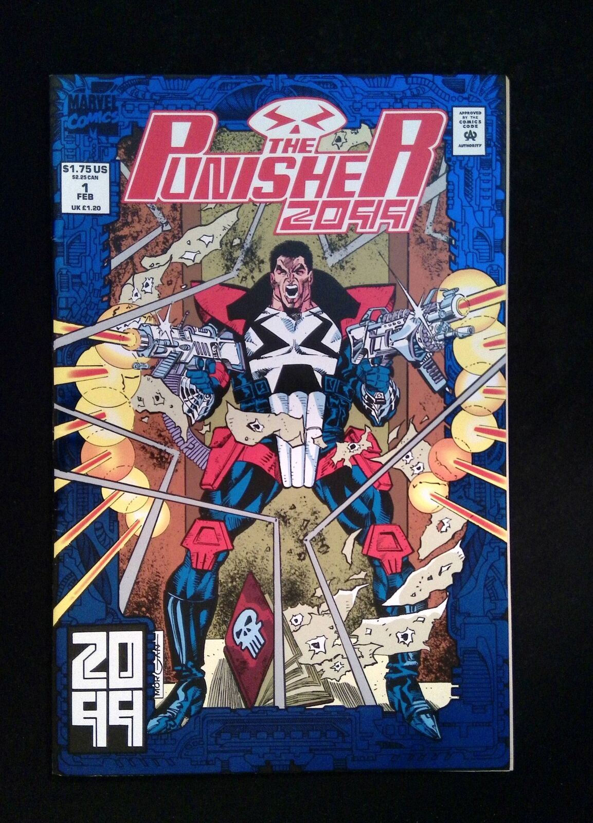 Punisher 2099 #1  Marvel Comics 1993 VF+