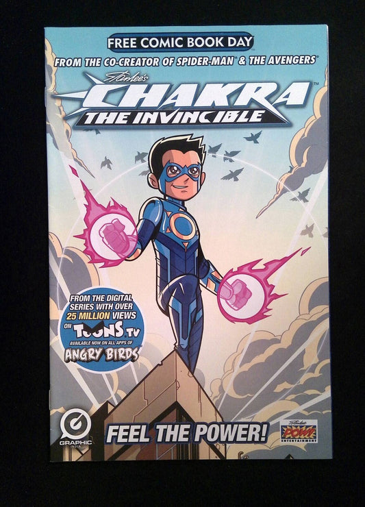 Stan Lee Presnts Chakra the Invincible FCBD #1  GRAPHIC INDIA Comics 2015 VF+