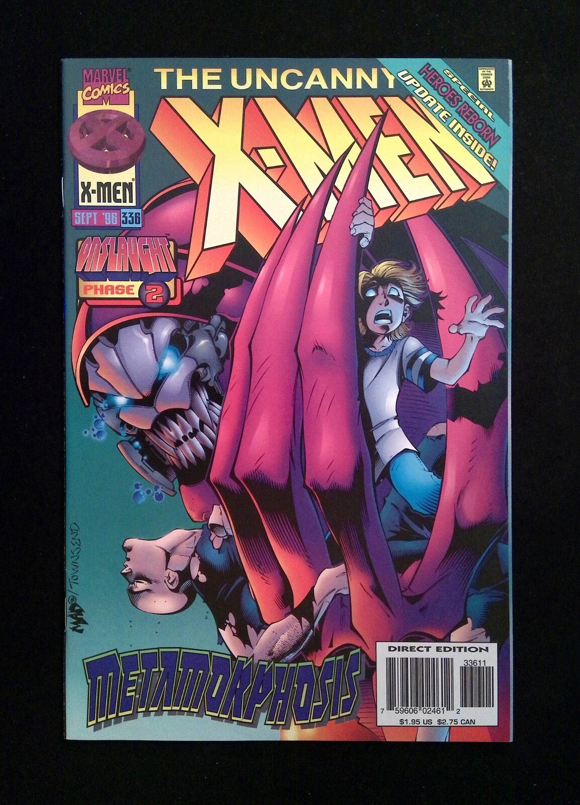 Uncanny X-Men #336  MARVEL Comics 1996 NM-