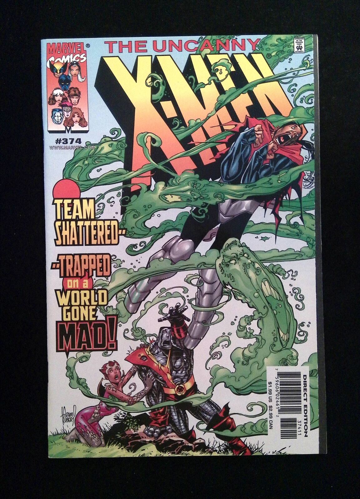 Uncanny X-Men #374  MARVEL Comics 1999 VF+