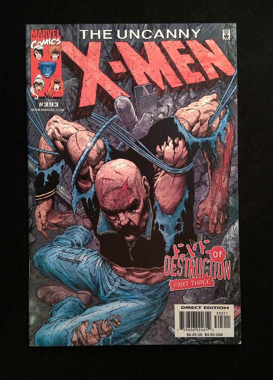 Uncanny X-Men #393  MARVEL Comics 2001 VF+