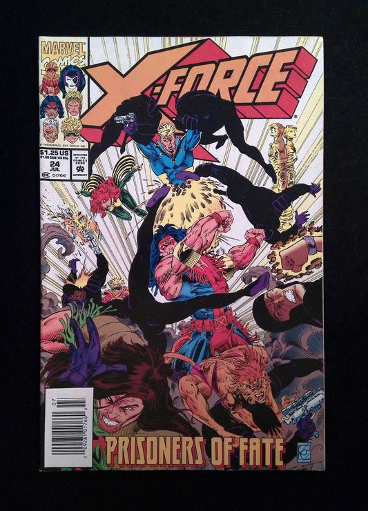 X-Force #24  MARVEL Comics 1993 VF+ NEWSSTAND