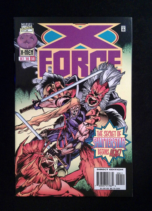 X-Force #59  MARVEL Comics 1996 VF/NM