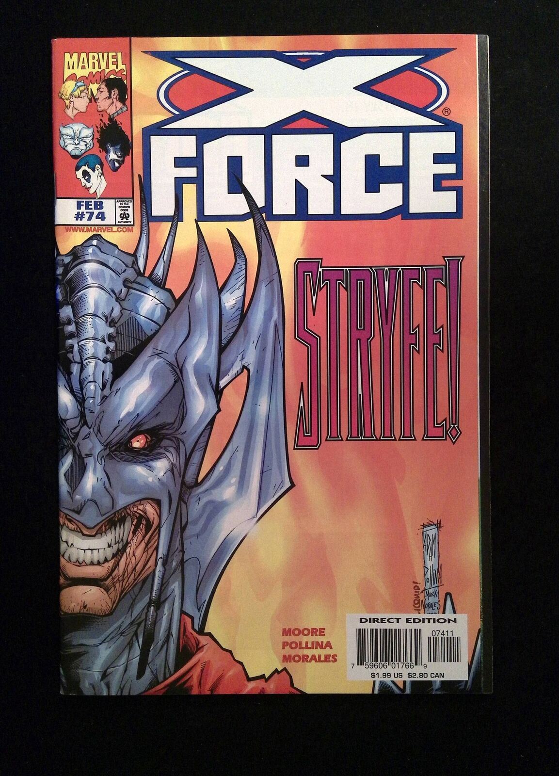 X-Force #74  MARVEL Comics 1998 NM