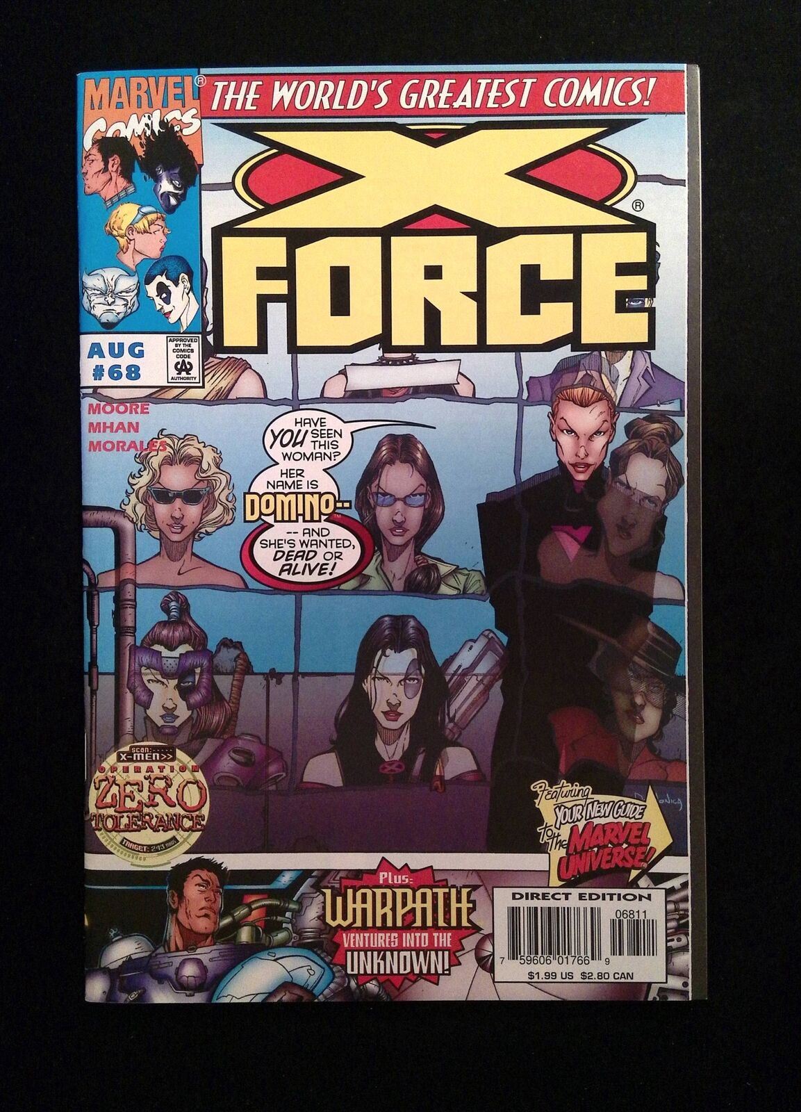 X-Force #68  MARVEL Comics 1997 VF+