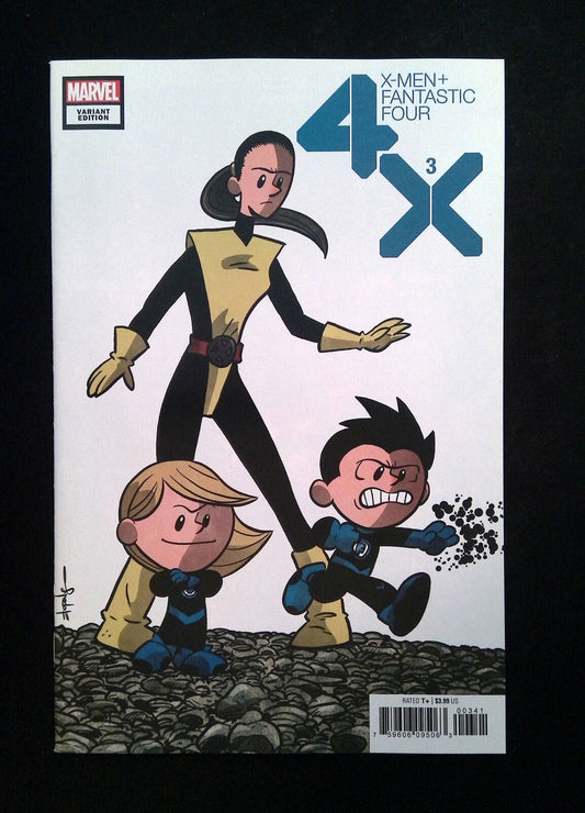 X-Men Fantastic Four #3D  MARVEL Comics 2020 VF/NM  Eliopoulos Variant