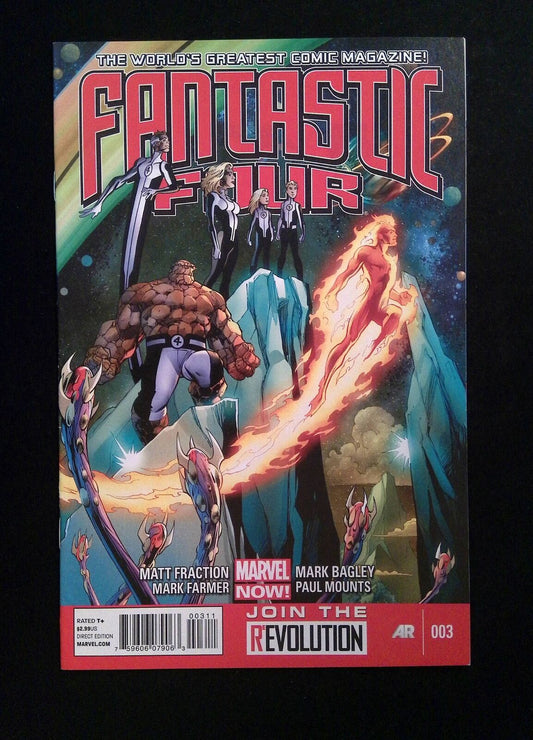 Fantastic Four #3 (4th Series) Marvel Comics 2013 NM-