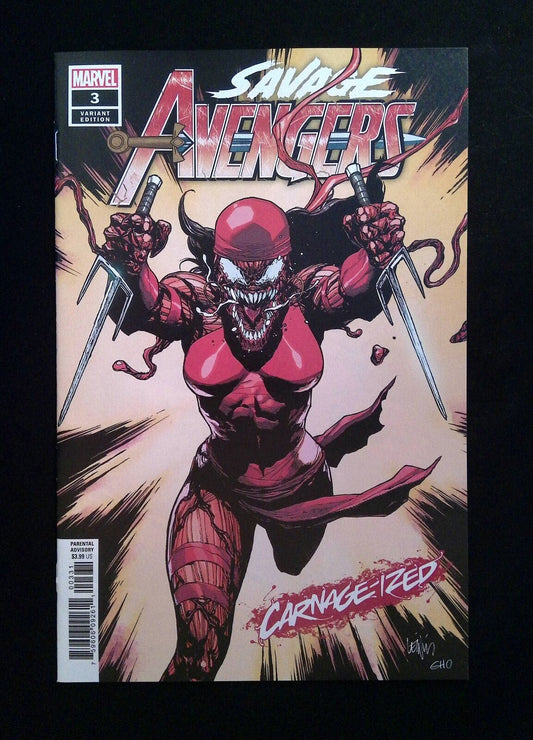 Savage Avengers #3C  Marvel Comics 2019 NM-  Yu Variant