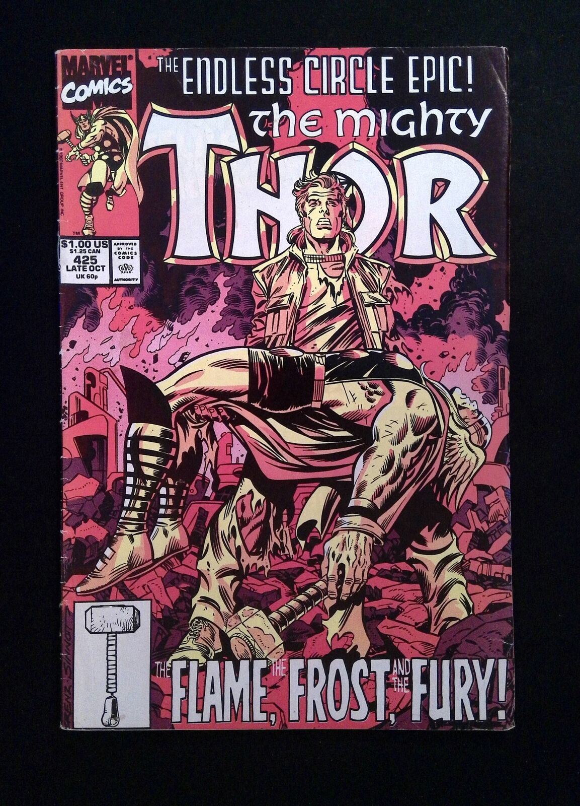 Thor #425  Marvel Comics 1990 FN/VF