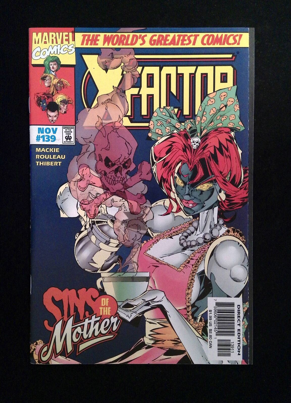 X-Factor #139  Marvel Comics 1997 VF+