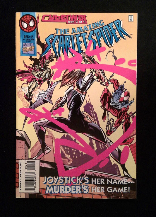 Amazing  Scarlet Spider #2D  MARVEL Comics 1995 NM  VARIANT COVER