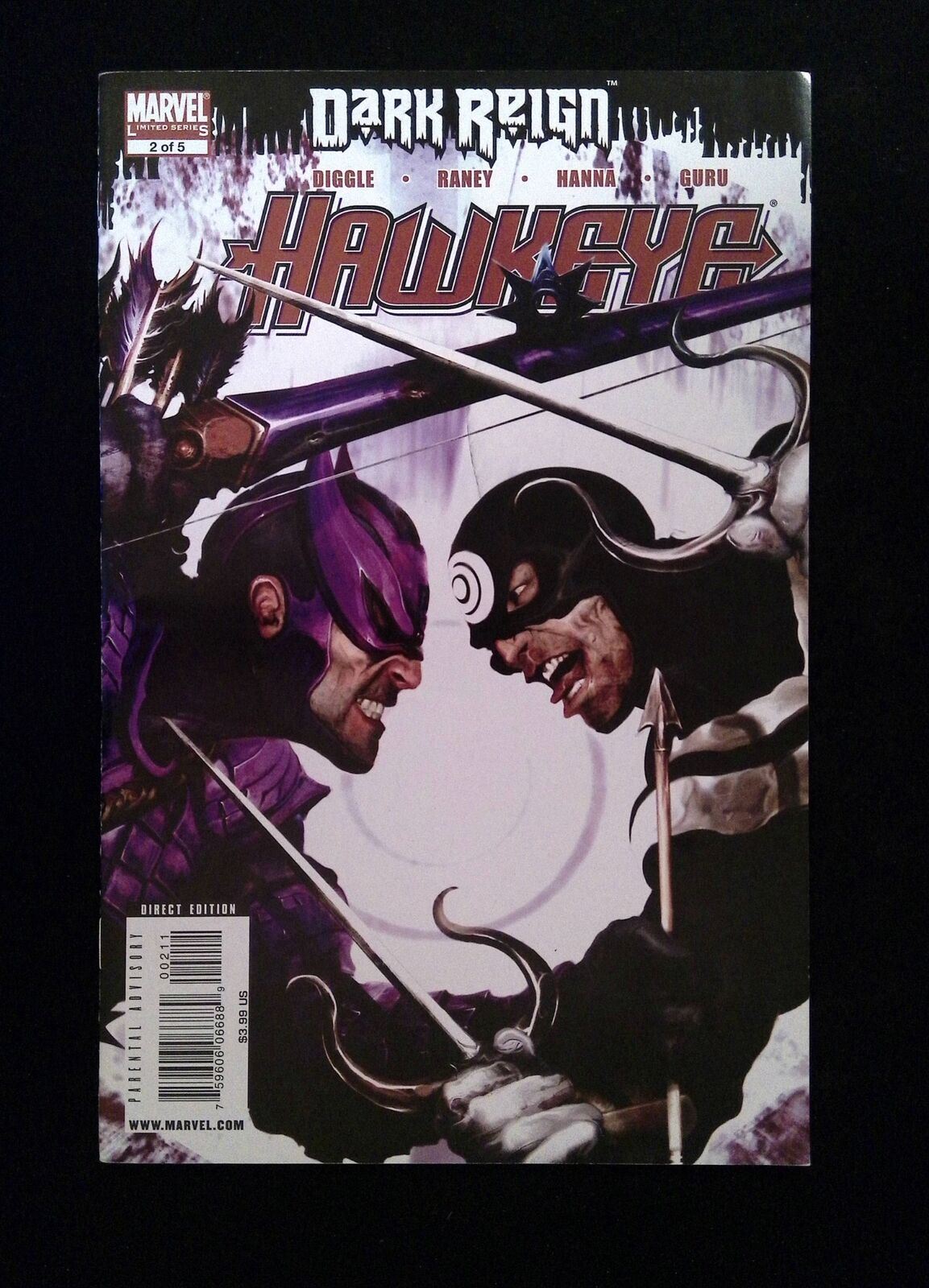 Dark Reign Hawkeye  #2  Marvel Comics 2009 VF+