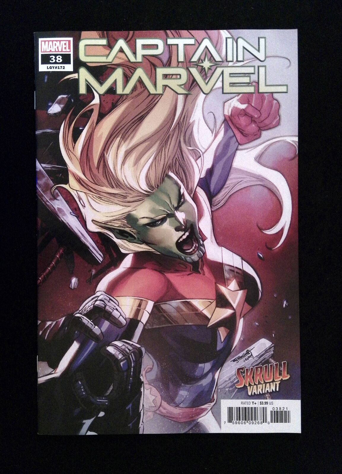 Captain Marvel #38B (11th Series) Marvel Comics 2022 NM  Segovia Variant