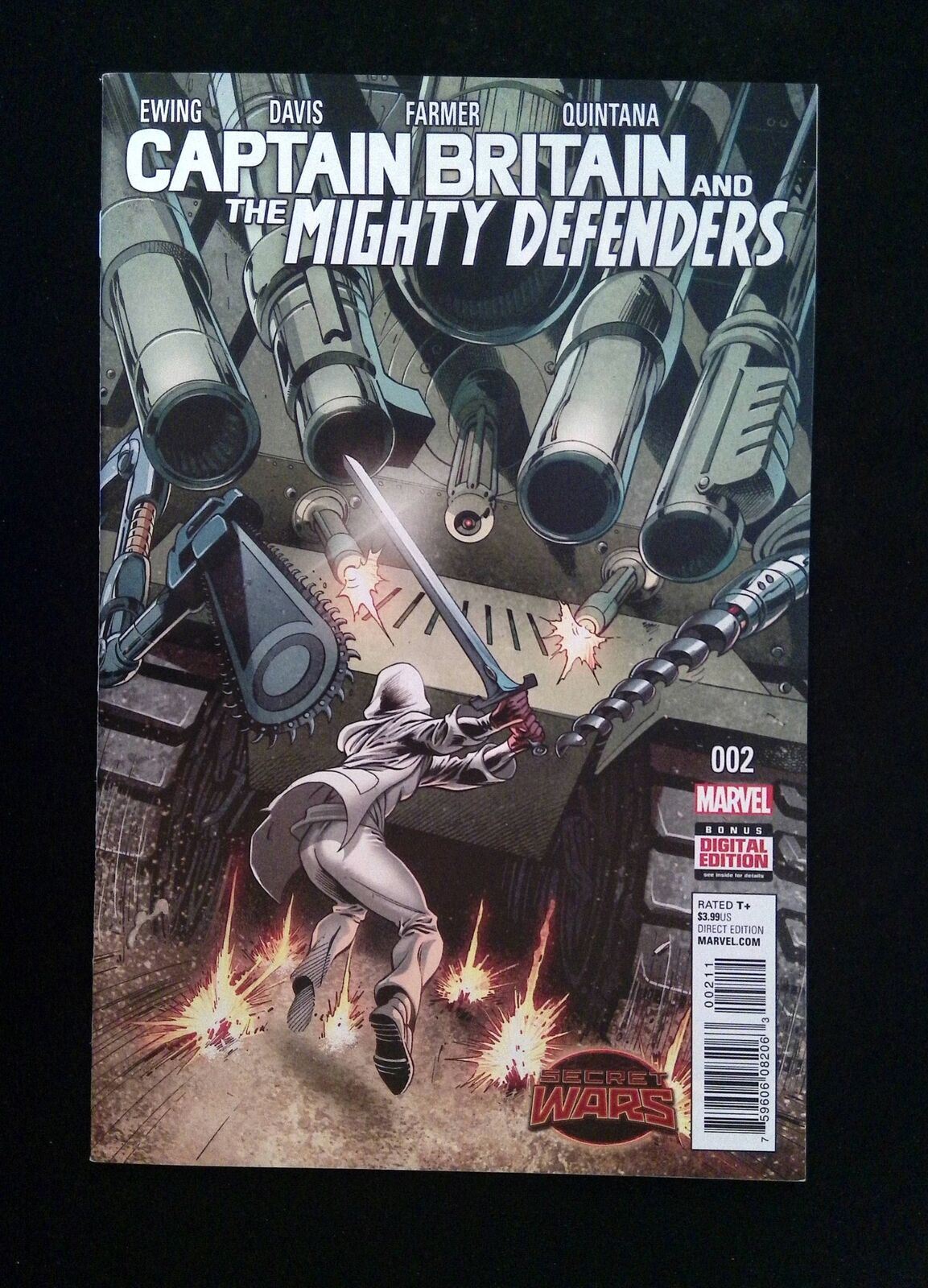 Captain Britain and the Mighty Defender #2  MARVEL Comics 2015 NM
