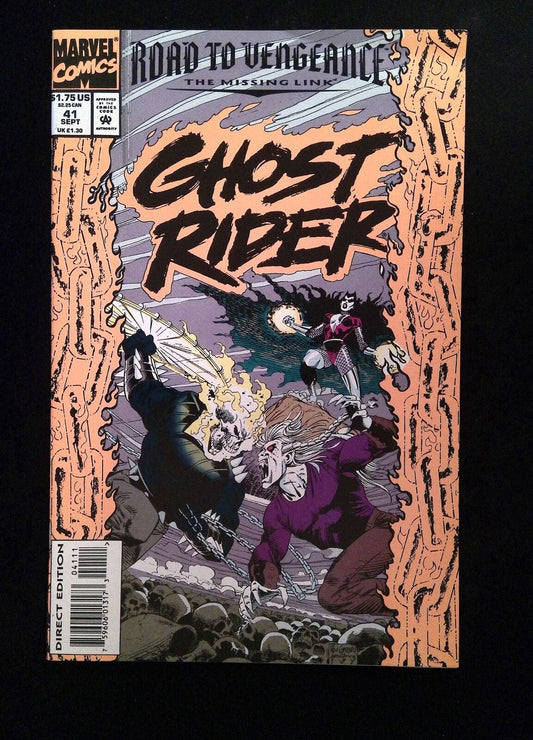 Ghost Rider #41 (2ND SERIES) MARVEL Comics 1993 VF+